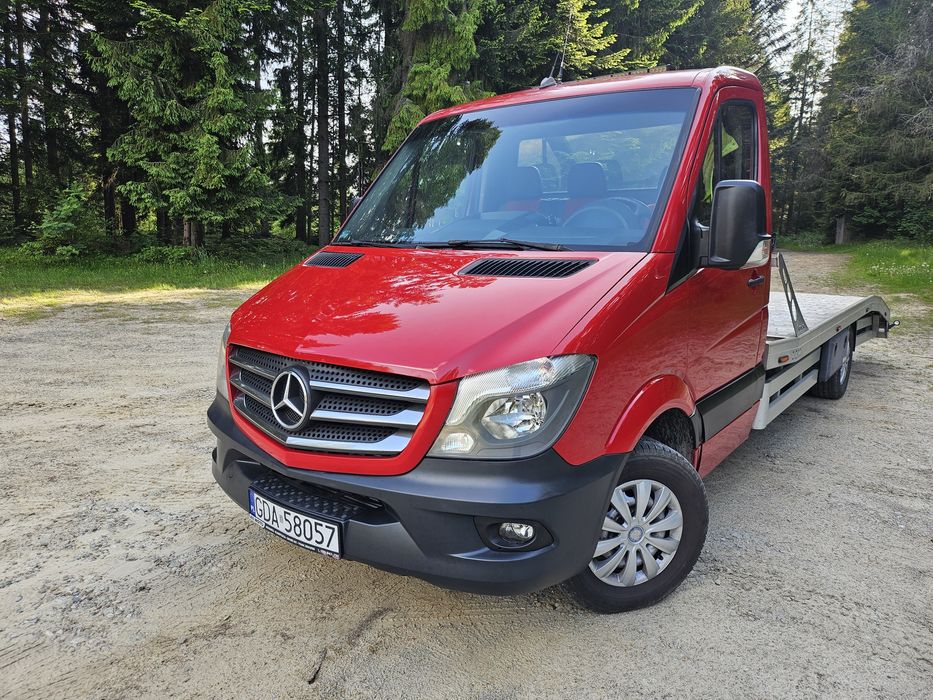 Sprinter laweta 315cdi om646 biturbo alu najazd klima