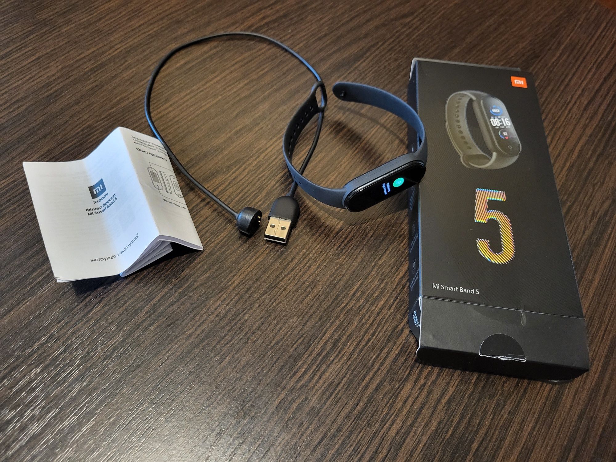 Mi Band 5 | На запчастини | Повністю робочий, але батарея не тримає
