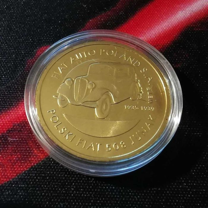 Numizmat Polski Fiat 508 Junak z certyfikatem 2011