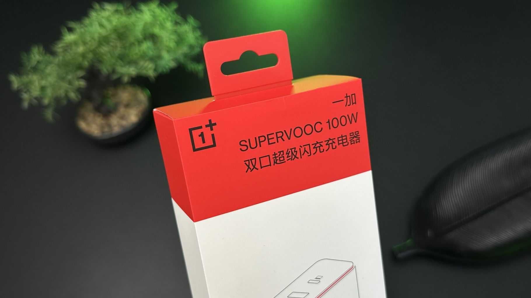 NEW OnePlus Supervooc 100W Power Adapter Suit 2in1 100W power adapter