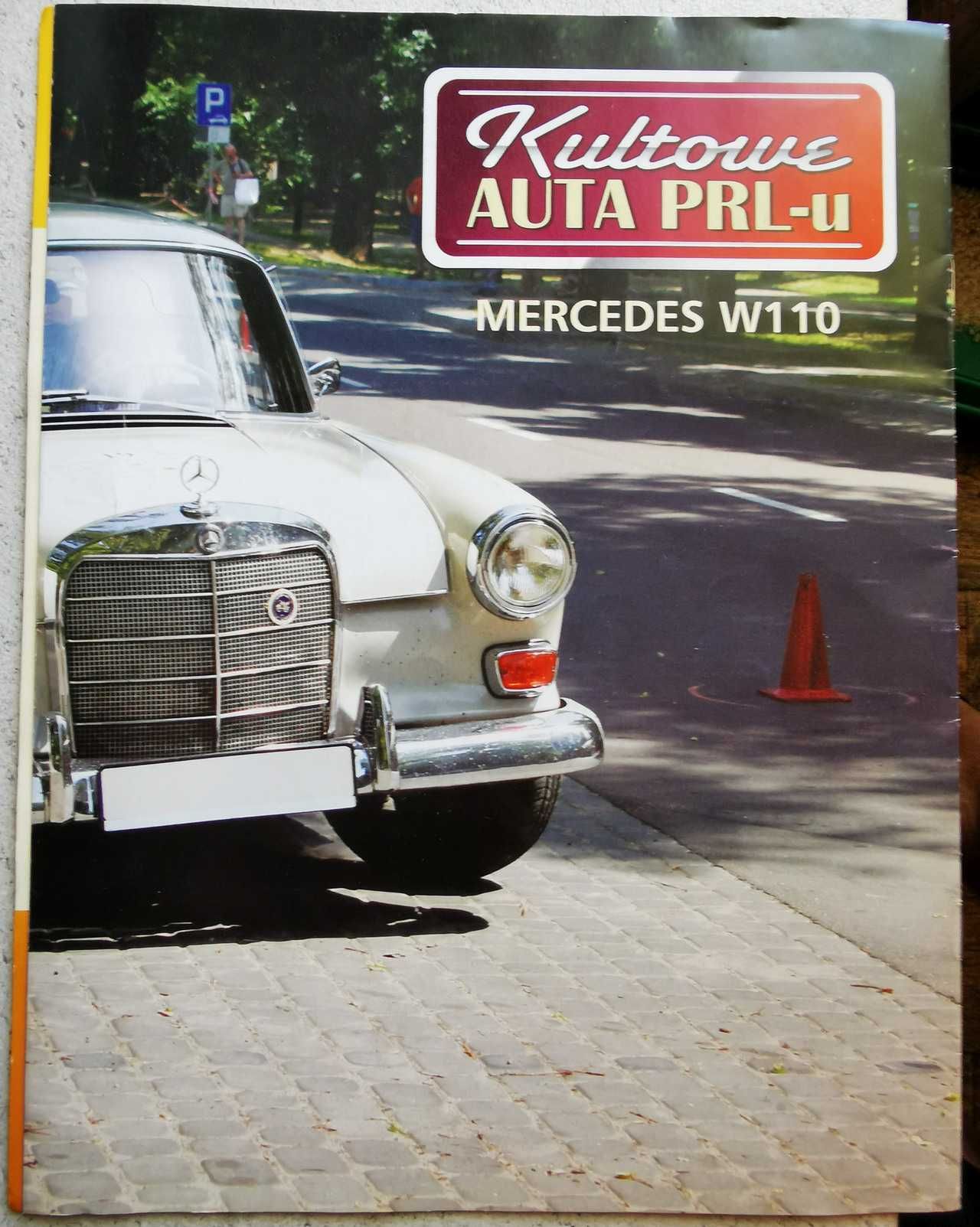 Kultowe Auta PRL-u, Mercedes W 110 plakat kolekcjonerski nr 132