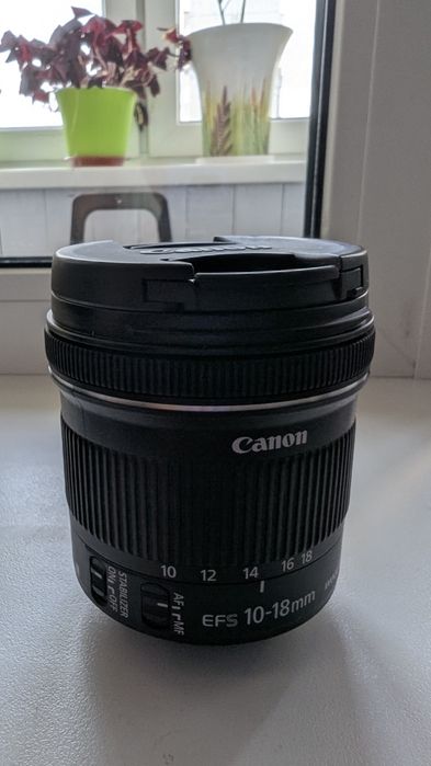 Об'єктив Canon EFS 10-18 mm