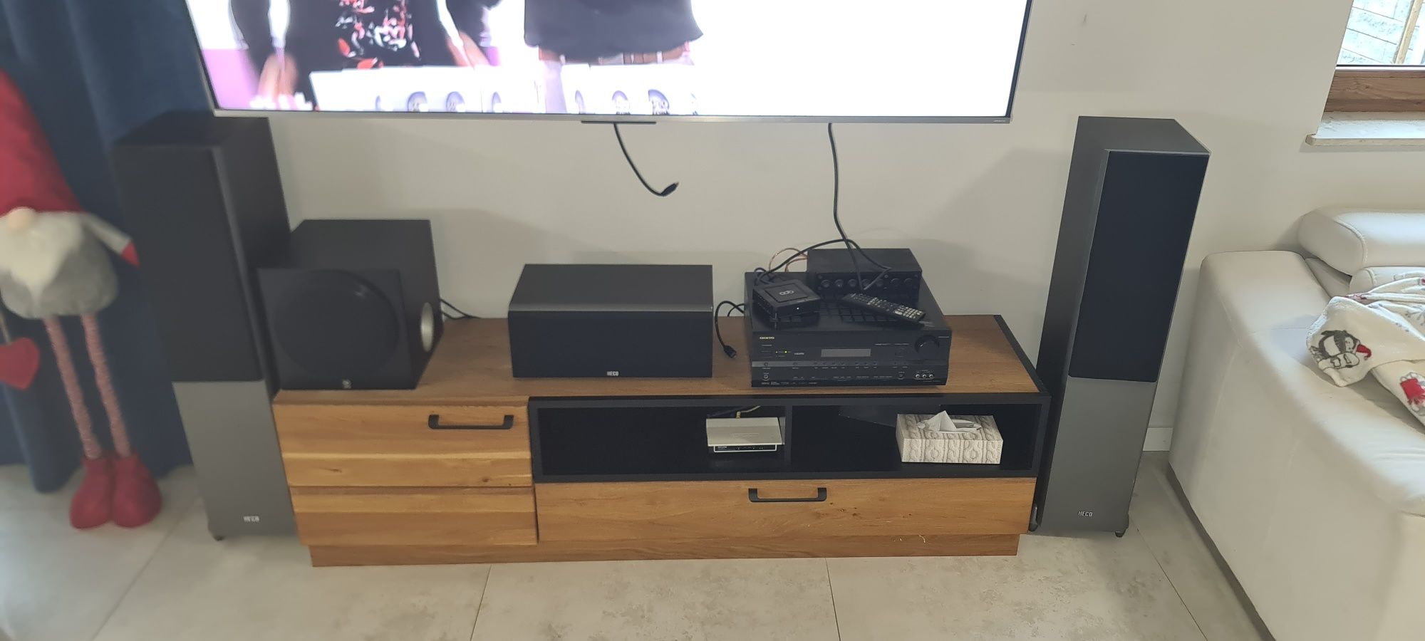 Kino domowe HECO Vitas 5.0 + amplituner