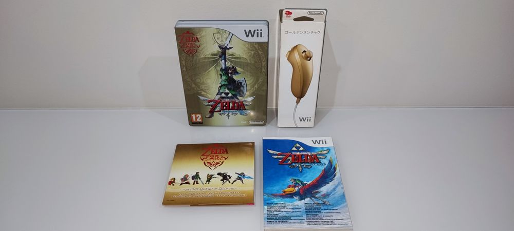 Vendo conjunto The Legend of Zelda Skyward Sword para Nintendo Wii!