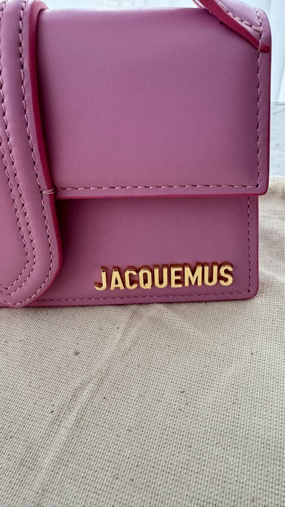 JACQUEMUS Сумка Le Bambino розовая