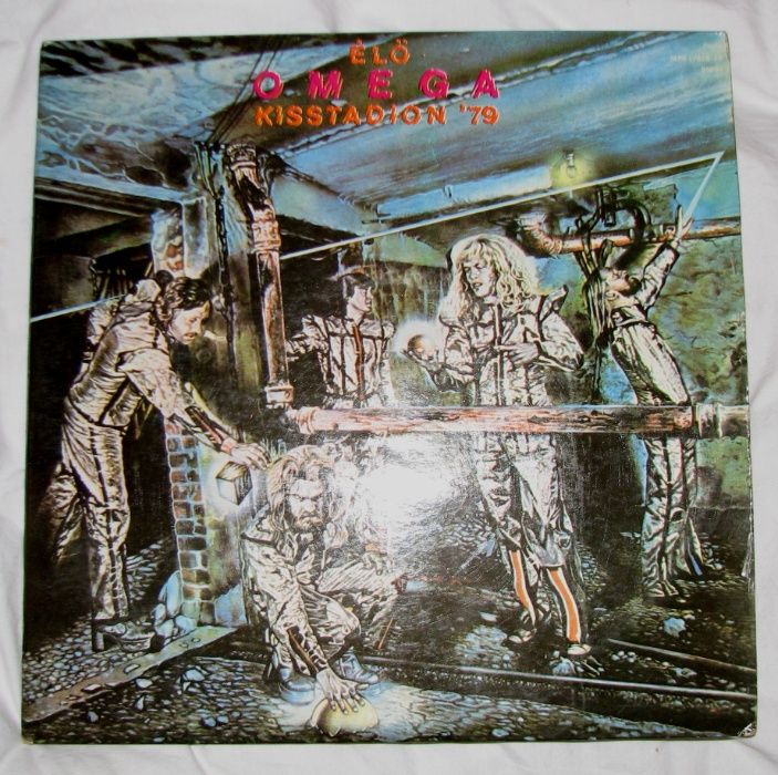 Album dwupłytowy zespołu Elo Omega Kisstadion '79