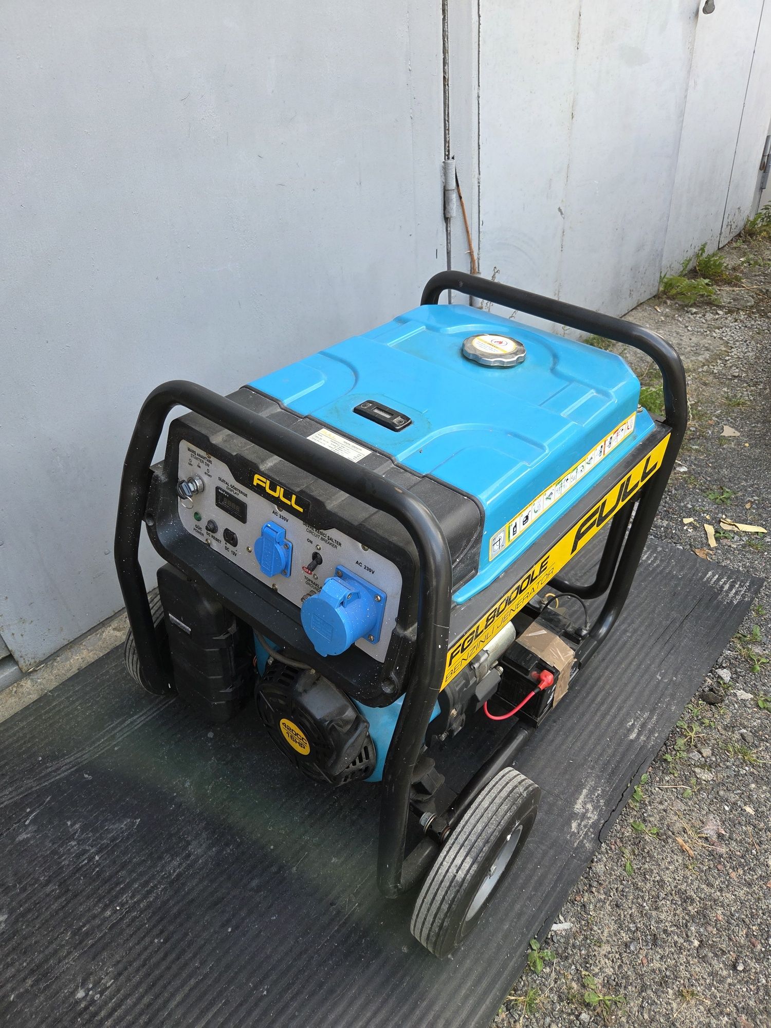 Бензиновый генератор Full fgl 8000le  6 кВт.