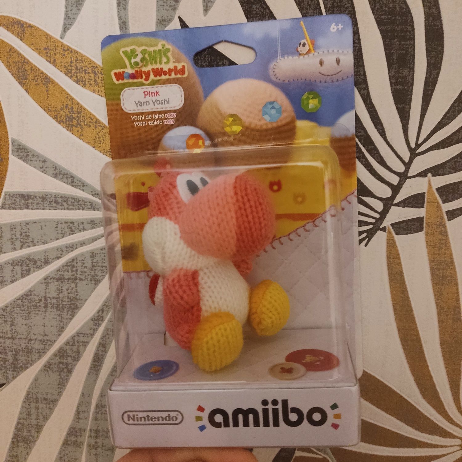 Figurka Amiibo - Yoshi's Woolly World - Pink Yarn Yoshi / Różowy