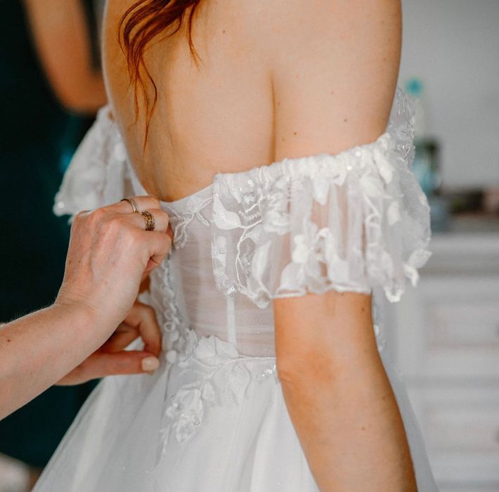 Suknia ślubna S 36 gorsetowa ZORYA salon Estera