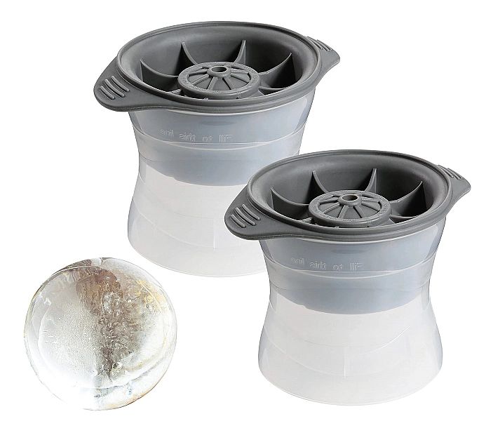 Formy do kulek lodu Cilio Grande, 2 szt., śred. 6 cm