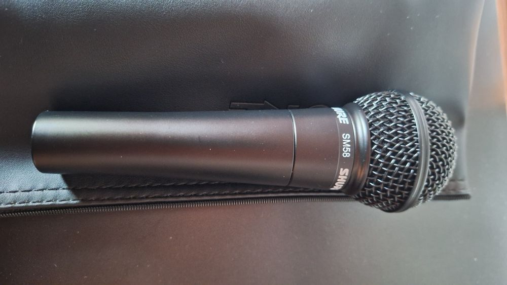 MICROFONE shure sm58 Black Especial Edition