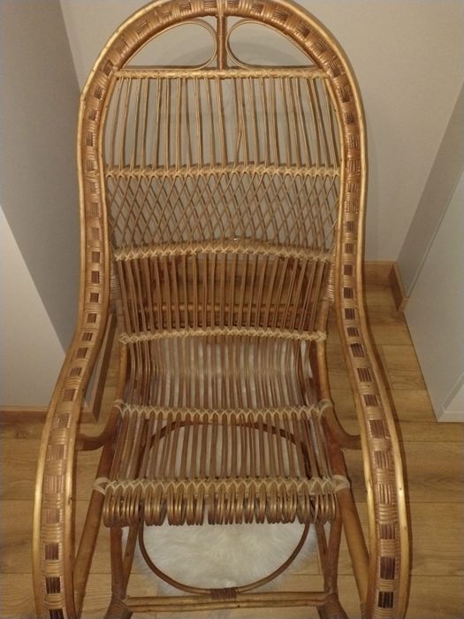 Sprzedam Fotel bujany Wiklinowy
