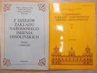 Biblioteka Zakład Narodowy imienia Ossolińskich Wrocław - zestaw