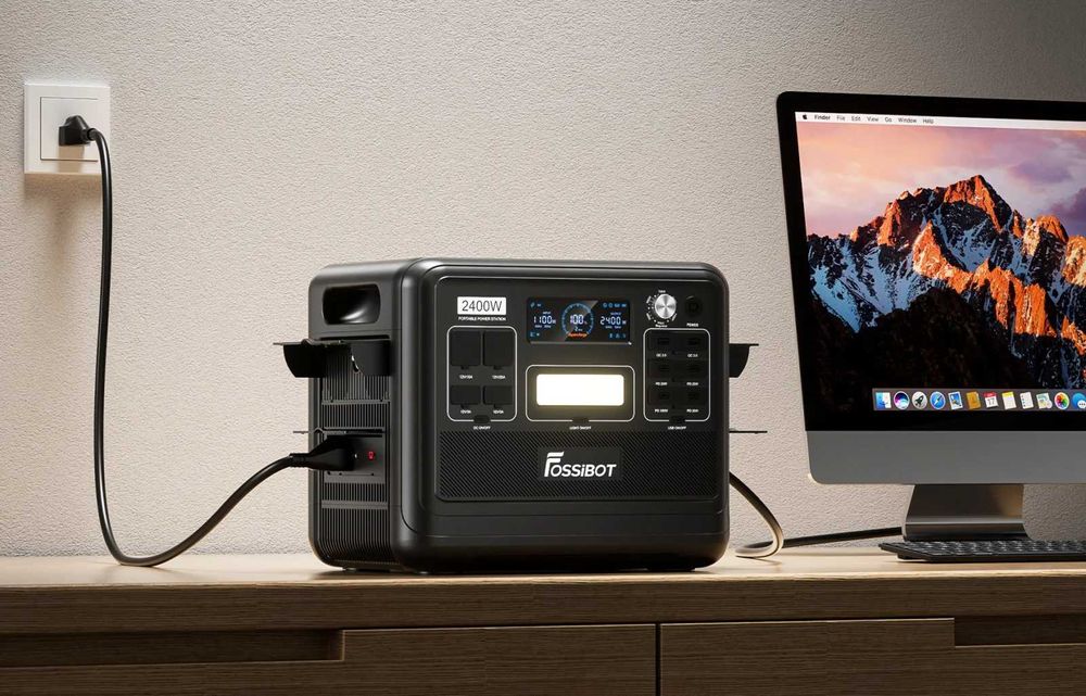 Зарядна станція Fossibot F2400 2400W 2048Wh Black