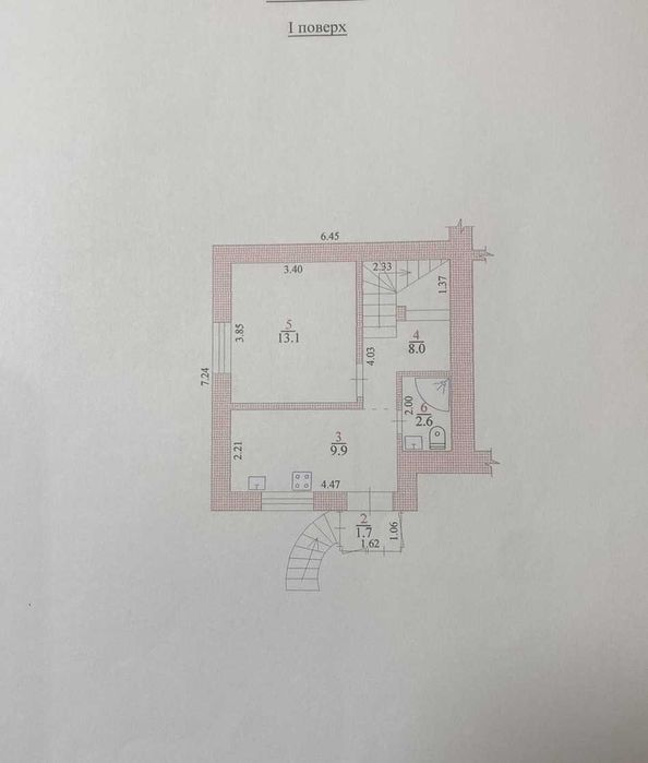 Продаж будинку 97,4м2, 3 кімнати, 3 поверхи. Відеонагляд. ID:700