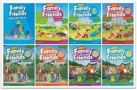 Комплект Family and Friends 1, 2, 3, 4, 5 Class + Workbook 2 ИЗДАНИЕ