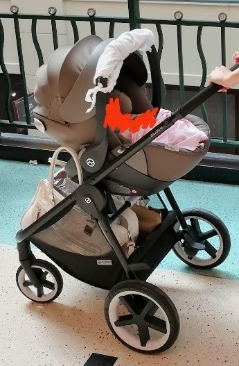 Ovo Cybex cloud Q + base isofix