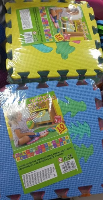 Килимок-пазл дитячий