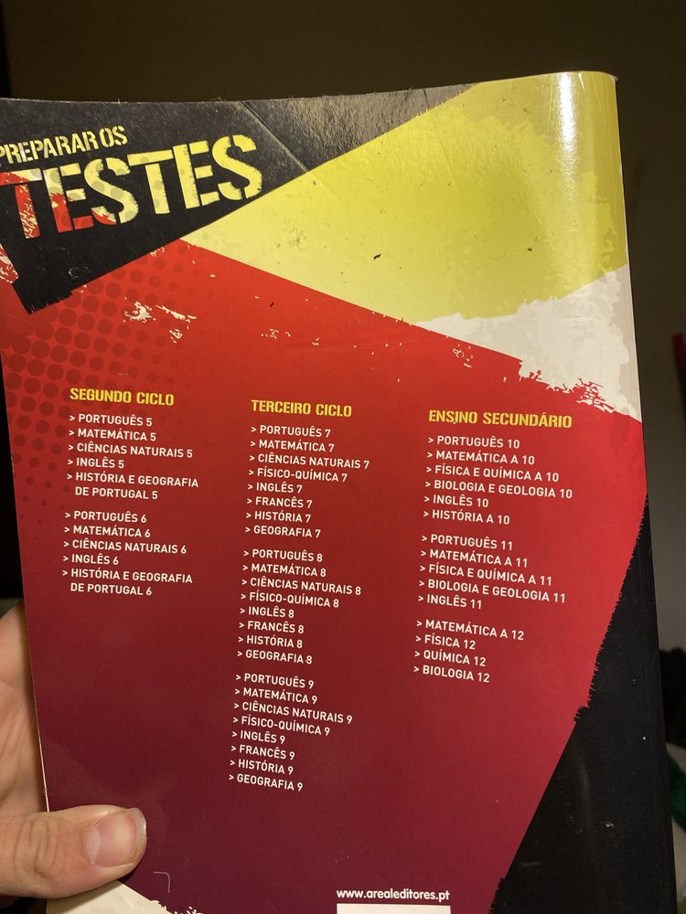 Preparar para testes matematica 10 ano