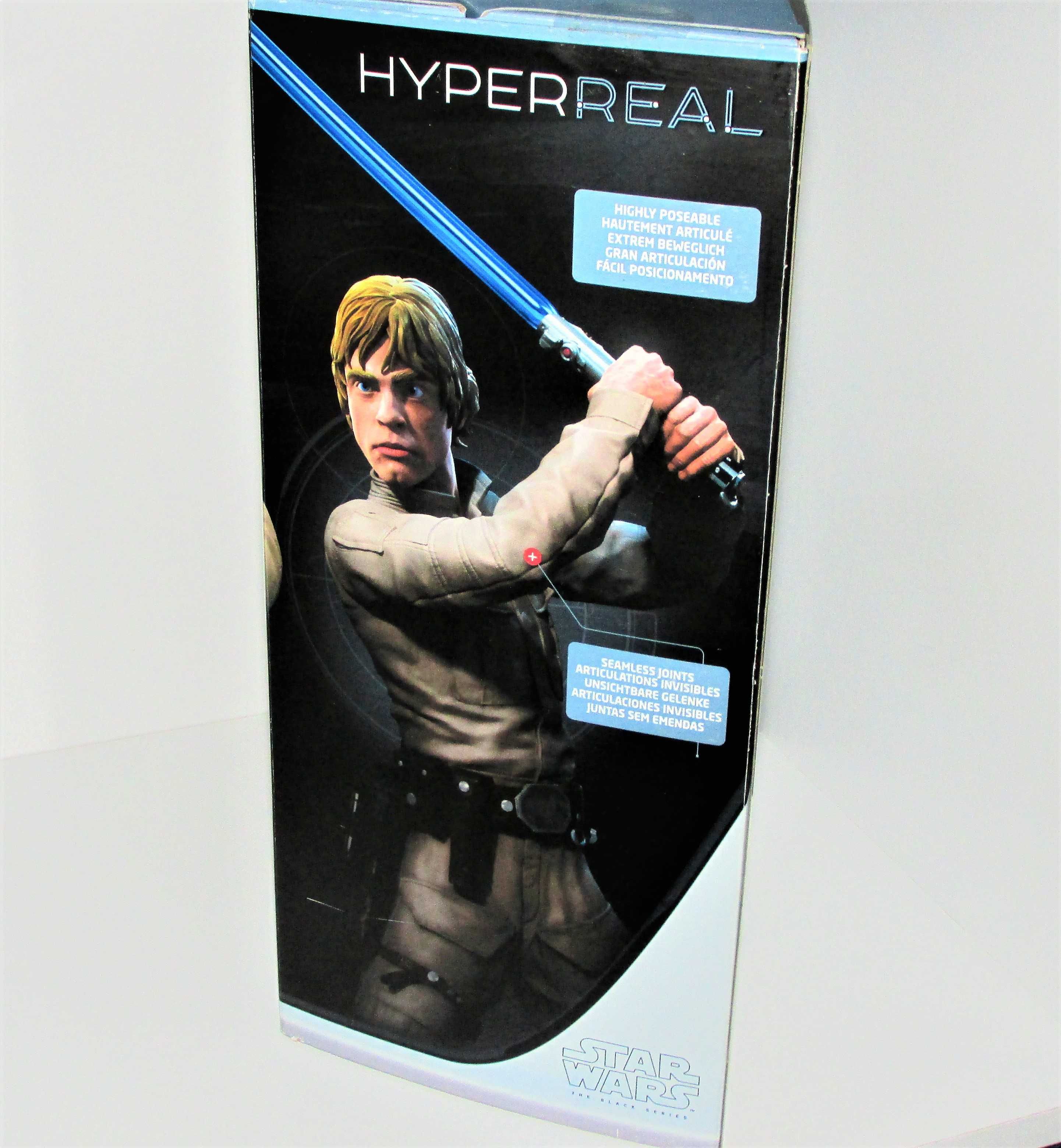 Starwars The Black Series Luke Skywalker HYPERREAL Novo e Selado