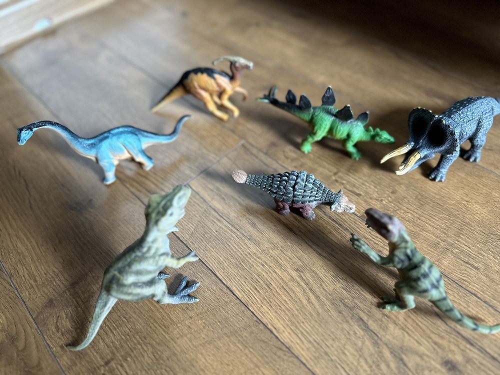 Dinozaury Collecta / ciężkie figurki 7 szt