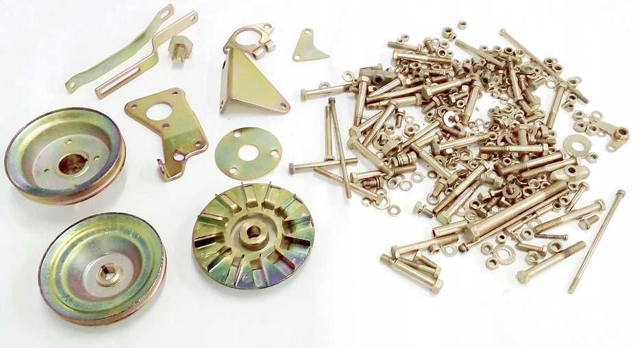 Ocynk galwaniczny, oksydowanie części mot. WSK, wfm, romet, mz