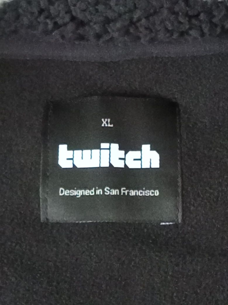 Bluza męska twitch, ciepła XL