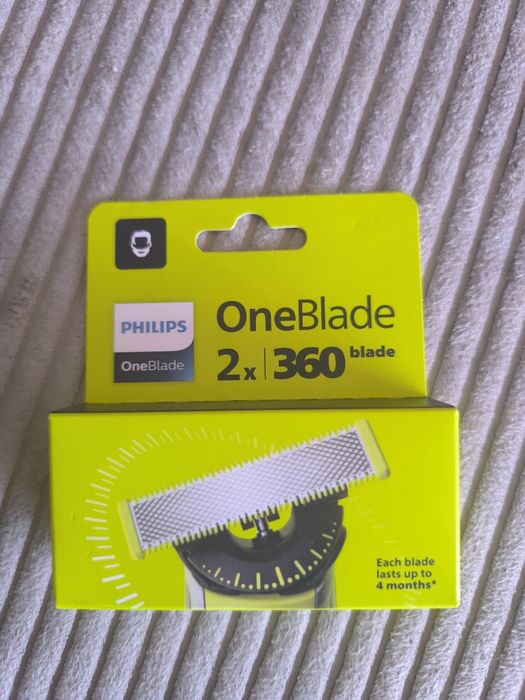Philips one Blade 2x 360 wkłady/noże nowe