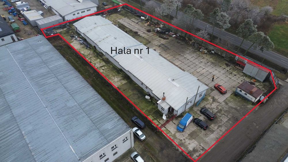 Hala magazynowo-produkcyjny / Hala o wielkości 800m² na sprzedaż