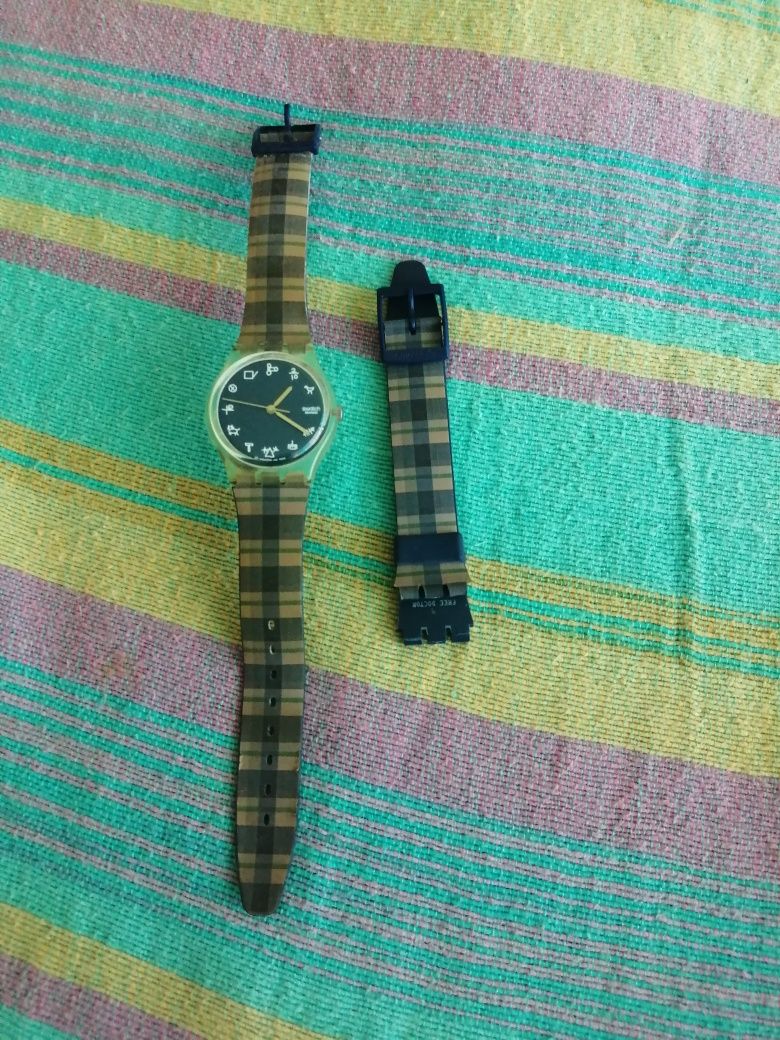 Swatch colecção xadrez