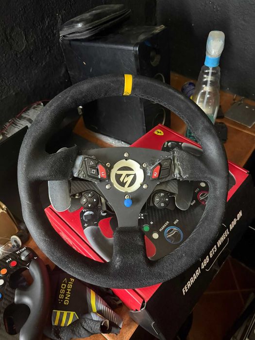 Volante Thrustmaster T598 PS5 caixa veloci th8a pedais tlcm volant ext