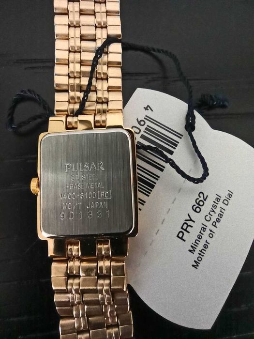 Relógio de Pulso de Senhora (Pulsar PRY 662, Novo e Original)