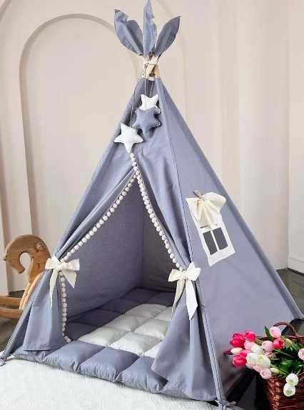 Вігвам - палатка дитяча, тіпі, намет дитячий, шалаш