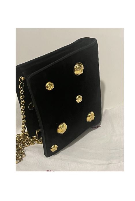 Salvatoro Ferragamo замшевая сумка клатч