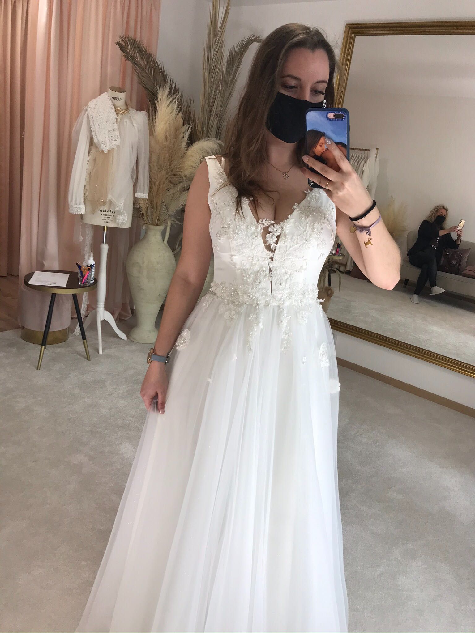 Suknia Ślubna szyta na miarę 160cm rozmiar S
