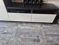 Besta IKEA szafka RTV i szafka 60x40 połysk biały