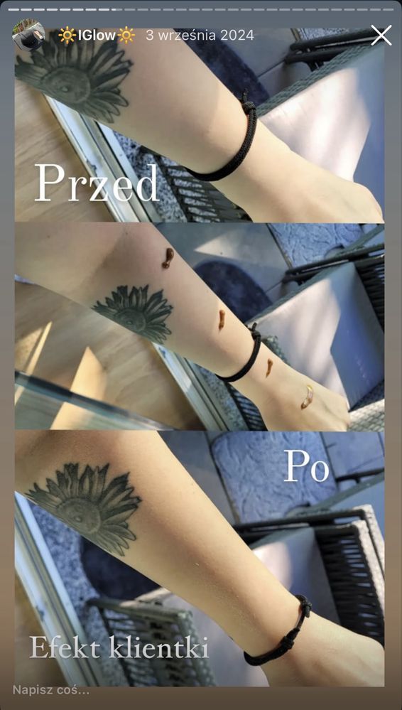Żel opalizujący do twarzy i ciała