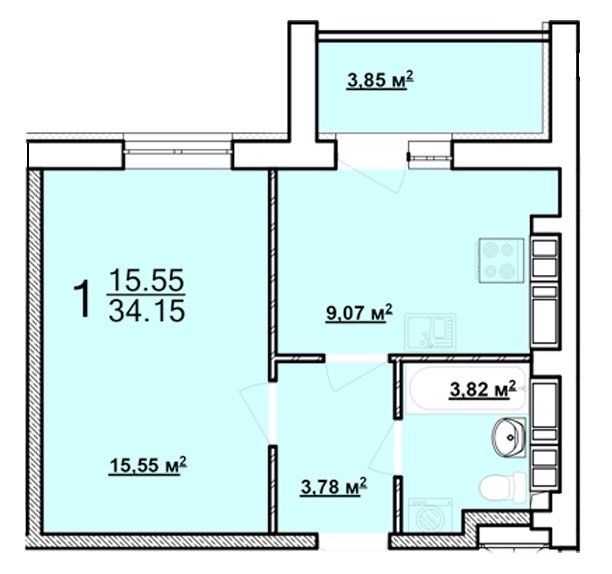 ‼️Продам 1к квартиру Новое предложение ‼️1к.кв ЖК Мира-2