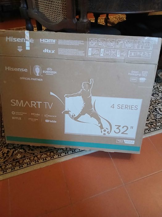 Hisense LED 32A4Q 32″ HD Smart TV Dolby Nova