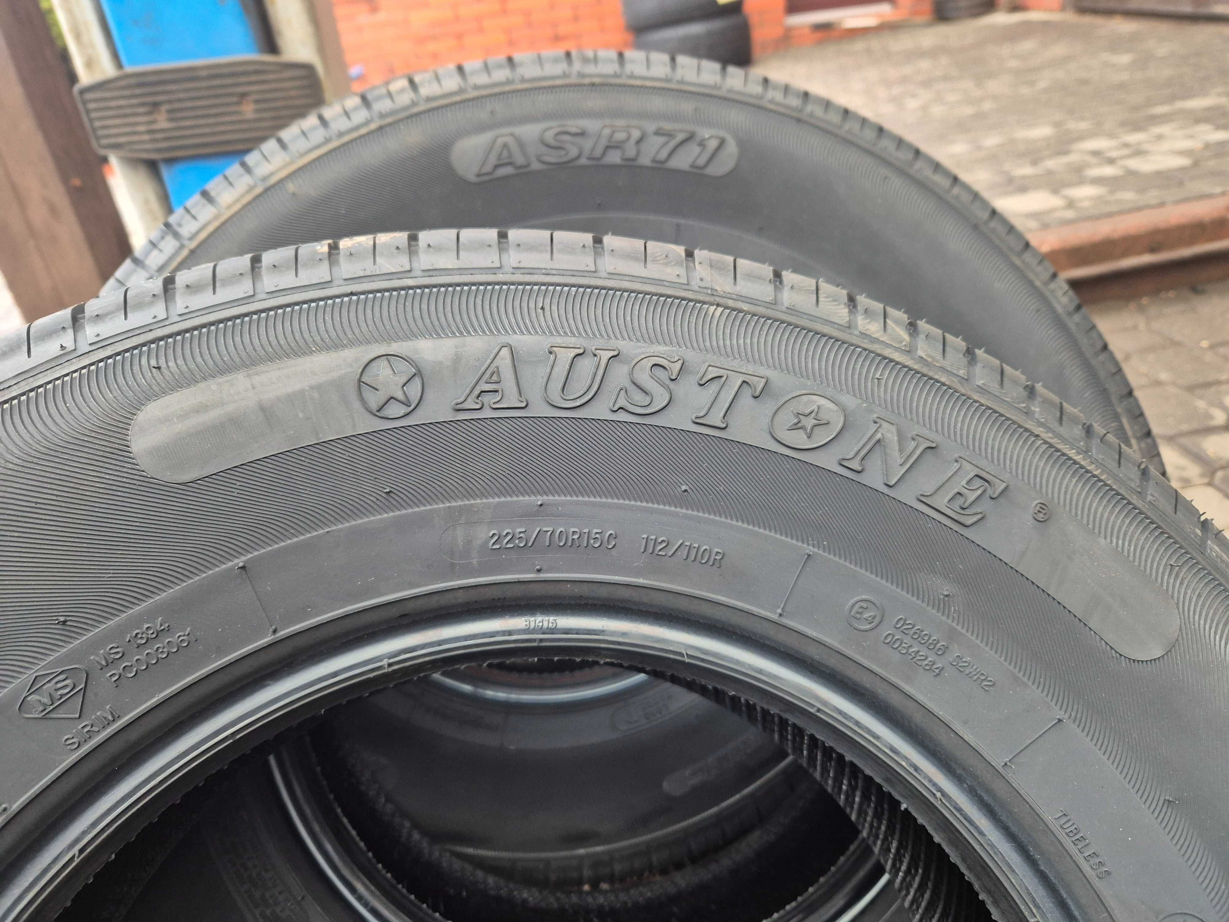 225/70r15c austone nowe opony letnie bus dostawcze montaz w cenie