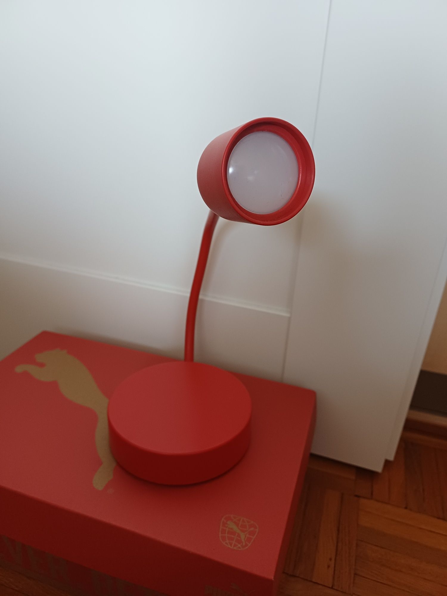 Lampka Ikea led czerwona