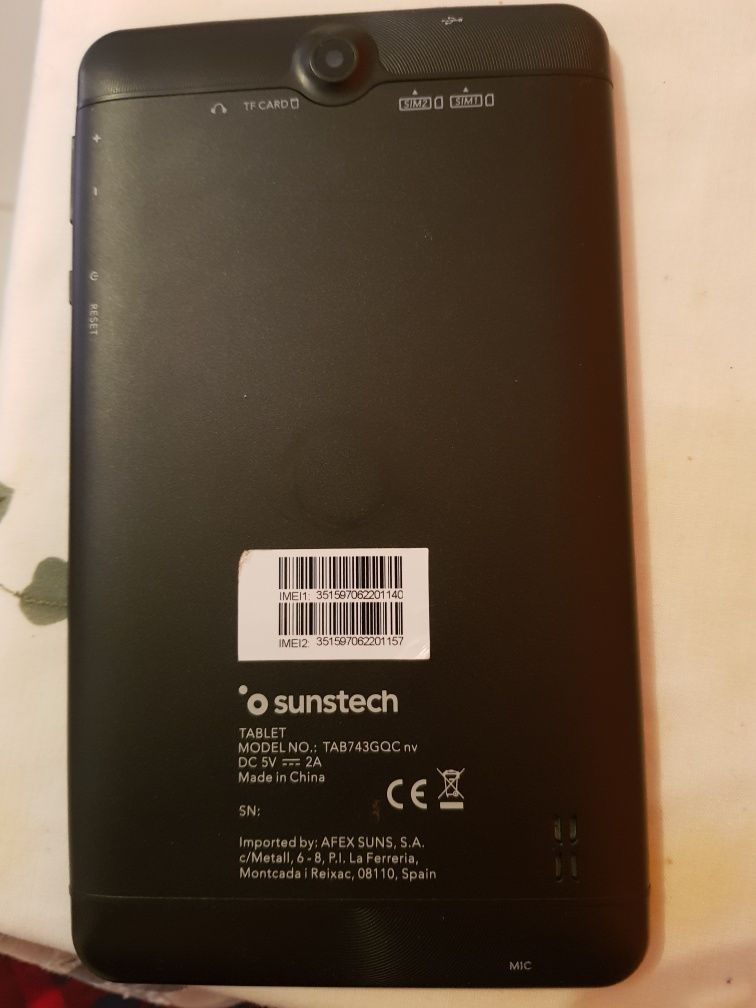 Tablet sunstech 7"..