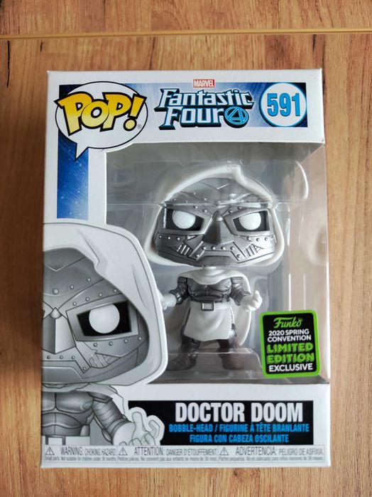 Figurka Funko Pop 591 DOCTOR DOOM Fantastic 4 Four MARVEL