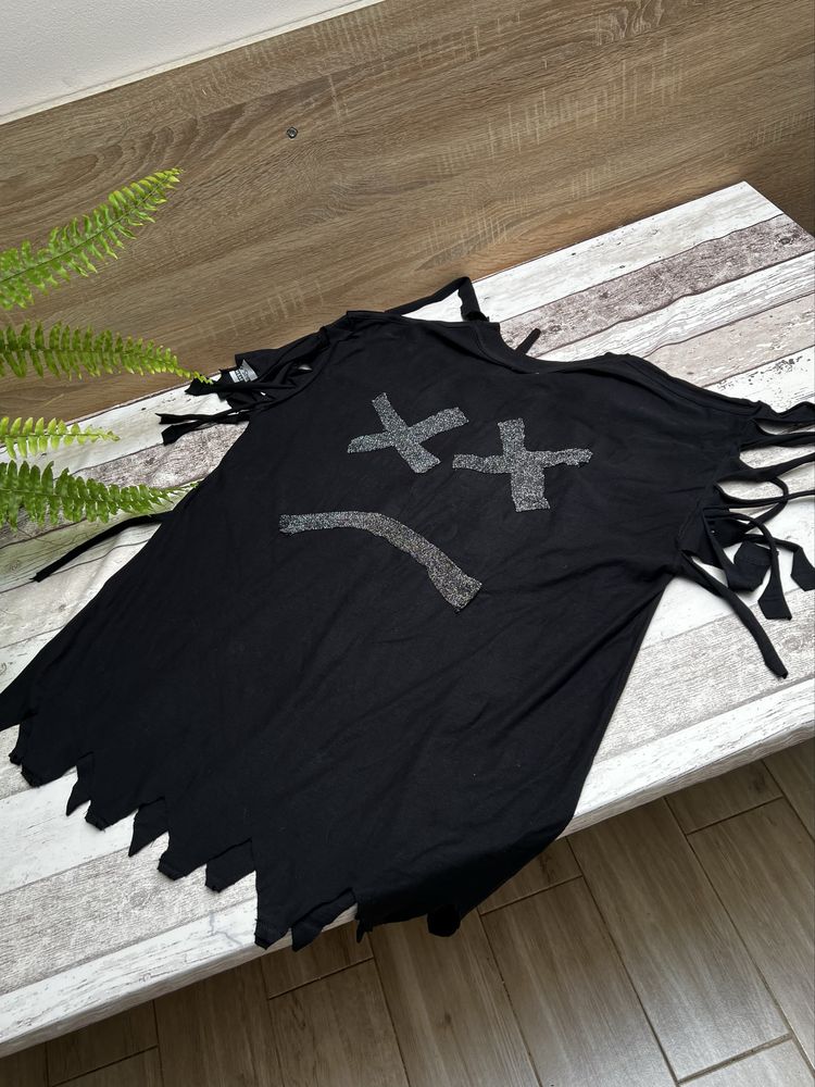 Koszulka ręcznie przerabiana, handmade, oversize