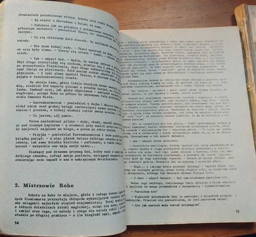 5 książek Ursula le Guin Grobowce Atuanu, Miejsce początku, słowo las