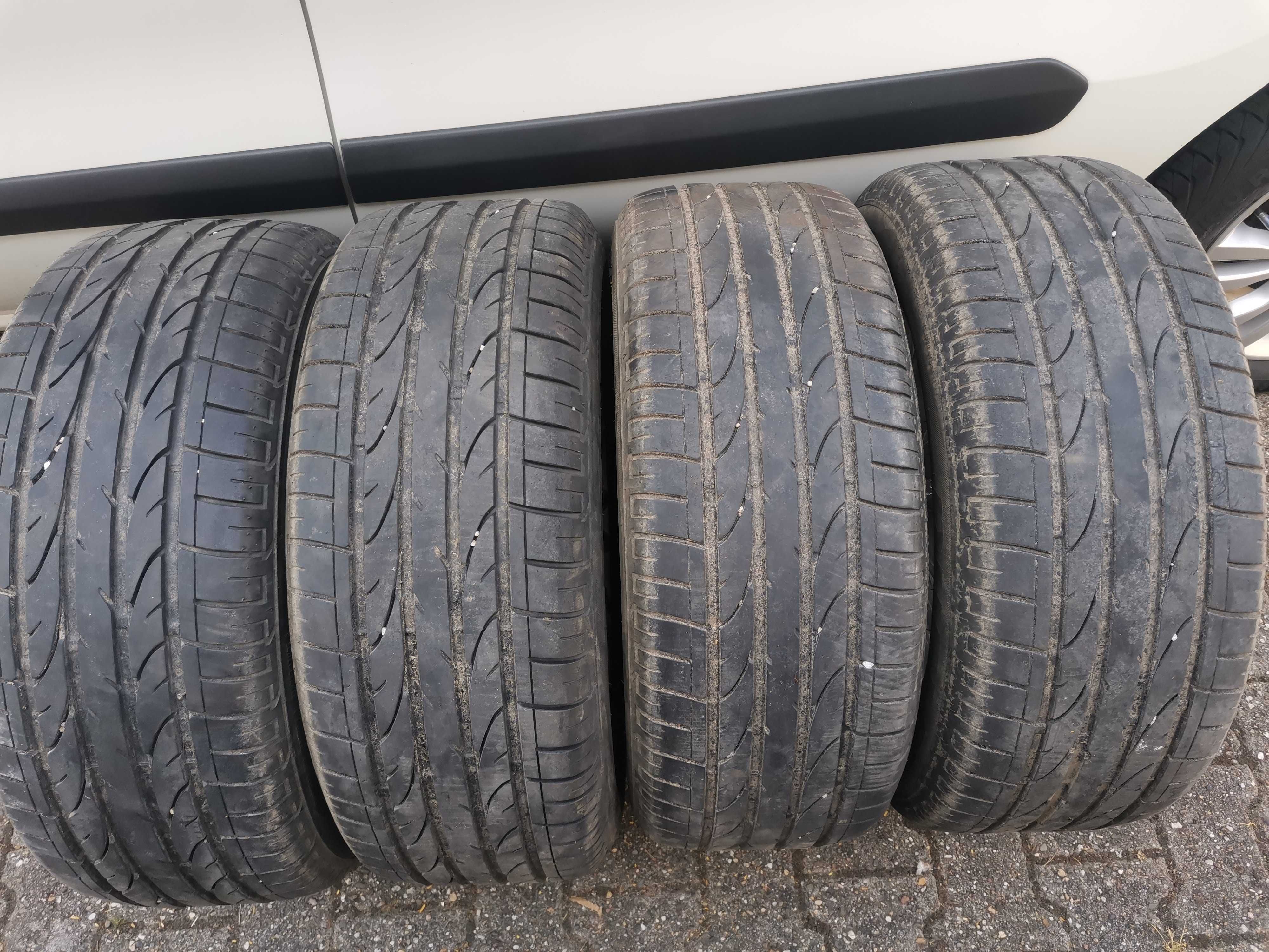 4 opony letnie Bridgestone DUELER H/P 235/55R17 99V bieżnik 6.5mm