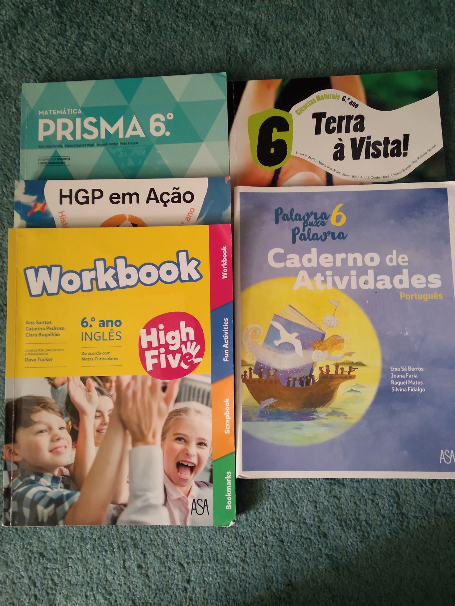 Livros de fichas 6 ano