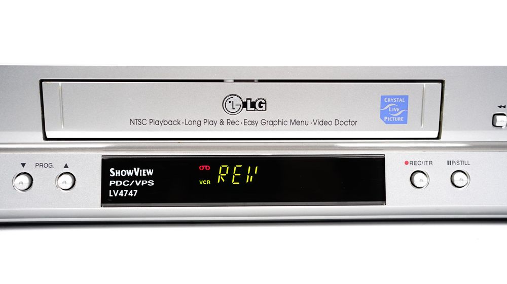 Magnetowid 6-głowicowy LG LV4747 NTSC System.popr.obrazu LP/SP Hi-Fi S