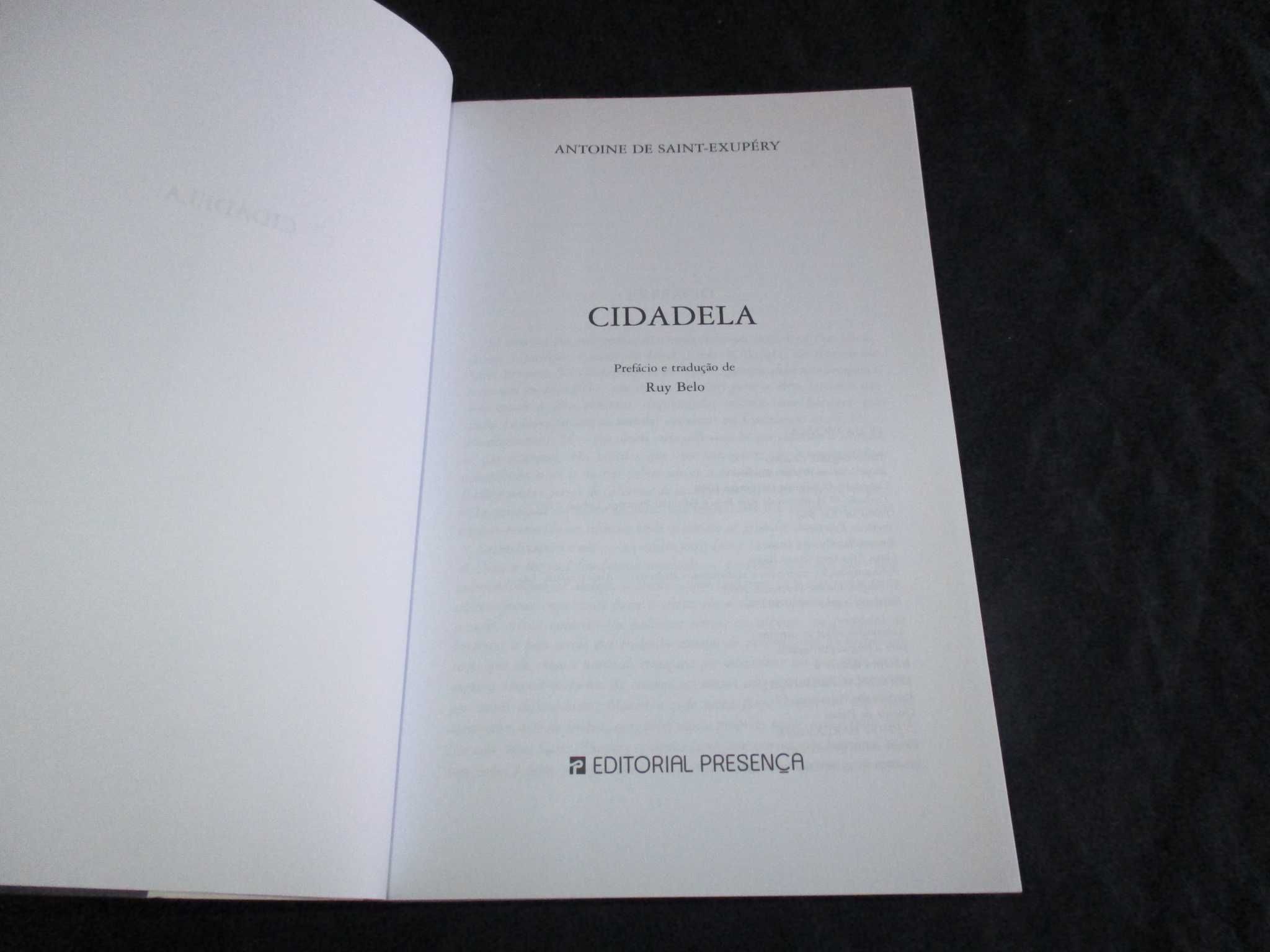 Livro Cidadela Antoine de Saint-Exupéry Presença