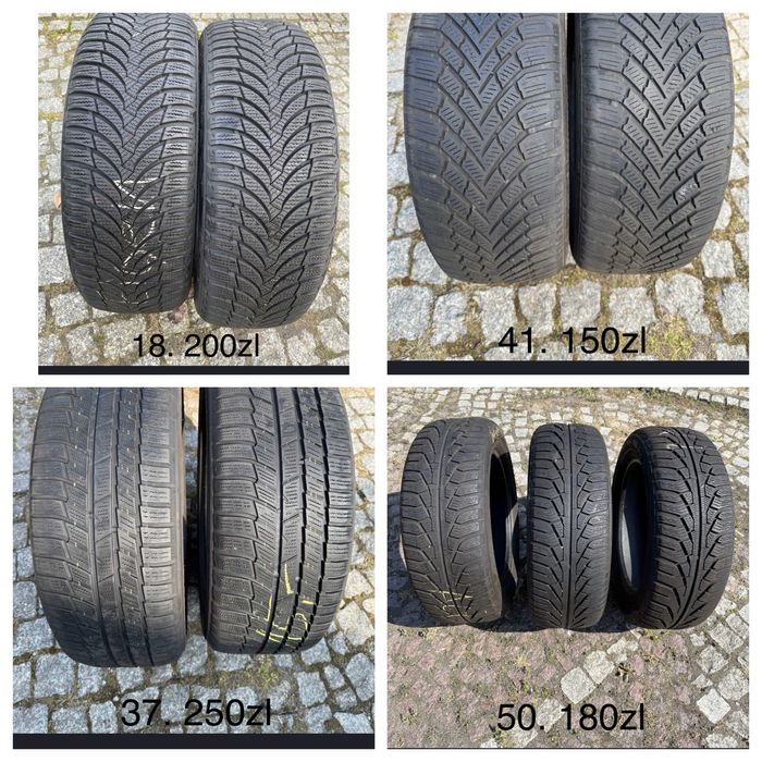 Opony Zimowe R16 R17 R18 R19 Szybka Wysyłka